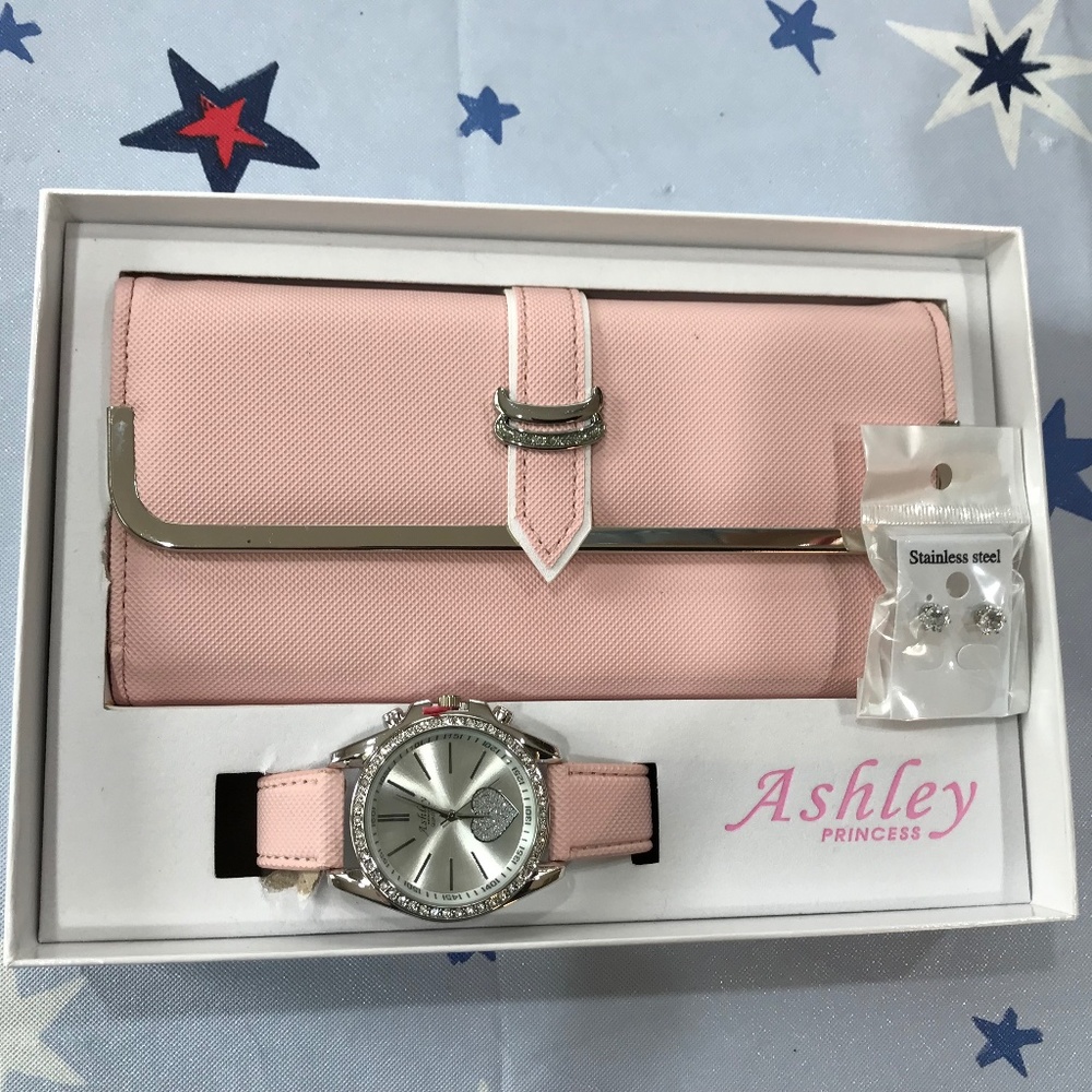 Wallet/ watch gift set